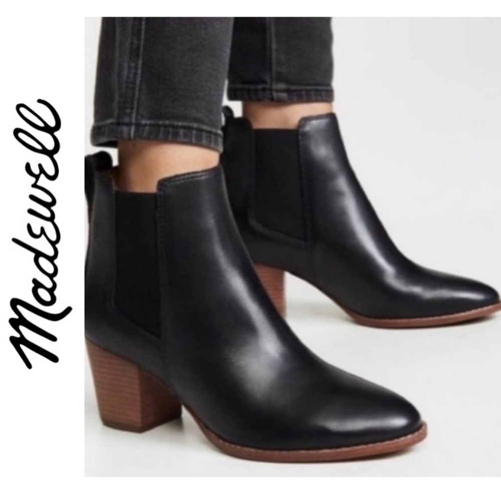 Madewell Regan Pull On Chelsea Boots Booties